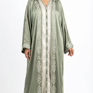 Kimono Satin Embroidered