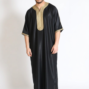Private: Gandoura Black/Gold Taille 4