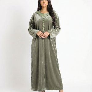 Djellaba Velvet 2pcs - Marwa