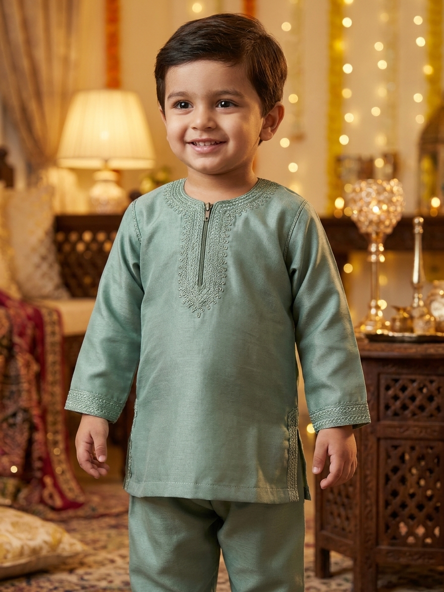 Tunic Premium Simple (2P) - worn festive
