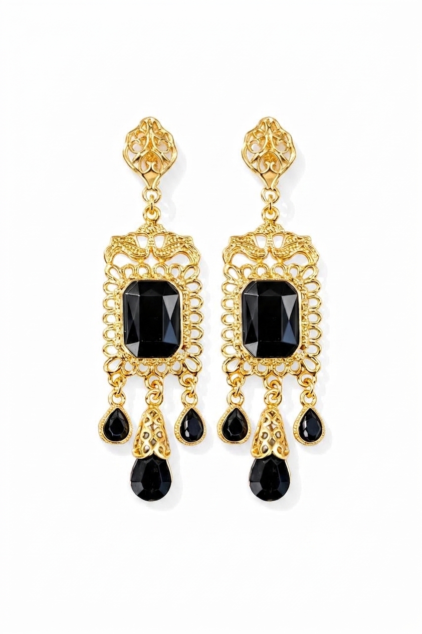 Earrings - main white