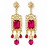 Earrings - main white