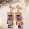 Boucles d'Oreilles Chandelier en Filigrane - lifestyle
