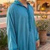 Djellaba Gandoura Brodée - worn festive