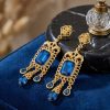 Boucles d'Oreilles Chandelier en Filigrane - lifestyle
