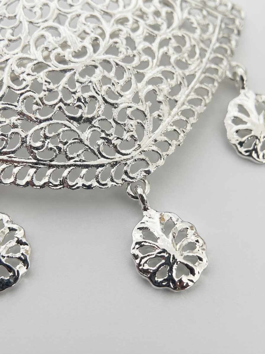 Broche Orientale en Filigrane - detail zoom