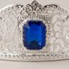 Diadème de Cérémonie aux Motifs Filigranés - detail zoom