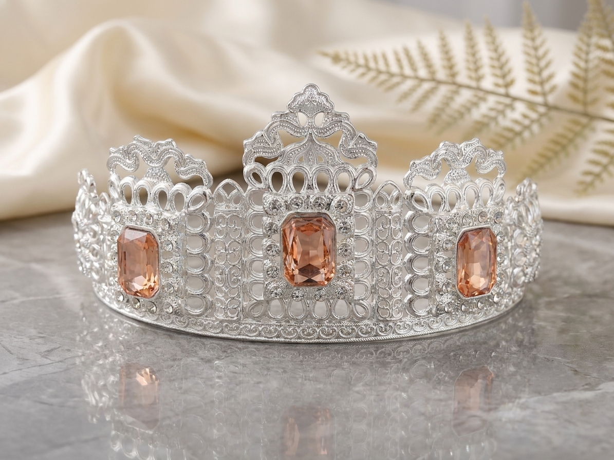 Couronne Majestueuse aux Motifs Arabesques - lifestyle