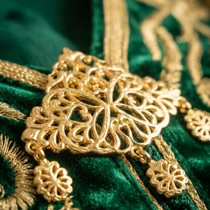 Broche Ornementale en Filigrane - detail zoom