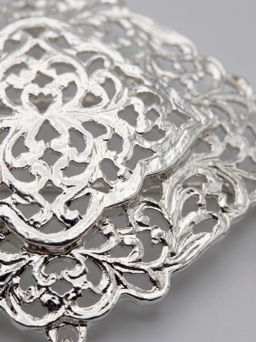 Broche Orientale en Filigrane - detail zoom