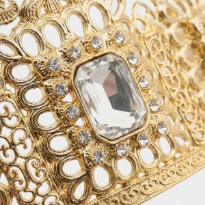 Couronne Majestueuse aux Motifs Arabesques - detail zoom