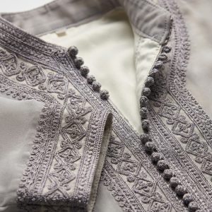 Ensemble Jabador en Mousseline Brodé - detail zoom