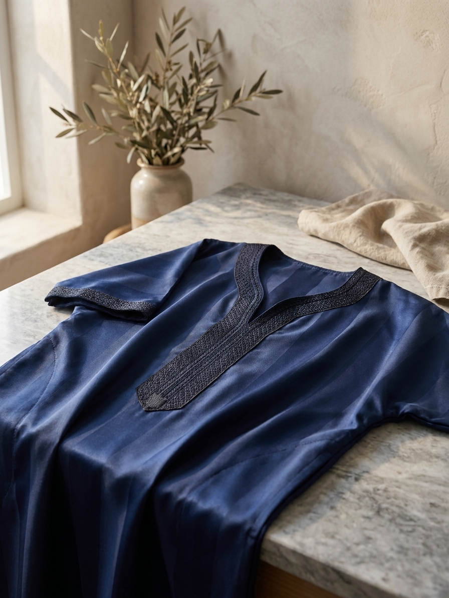 Gandoura Brodée Jawhara - lifestyle