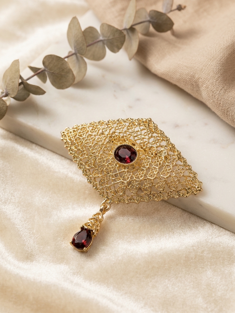 Broche Orientale Aziza - lifestyle