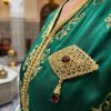 Broche Orientale Aziza - worn festive