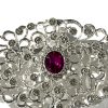Broche Ornementale avec Pendentif - detail zoom