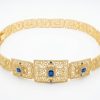 Ceinture Bijou Orientale Baby blue - packshot fond blanc