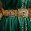 Ceinture Bijou Orientale Baby blue - vue portee