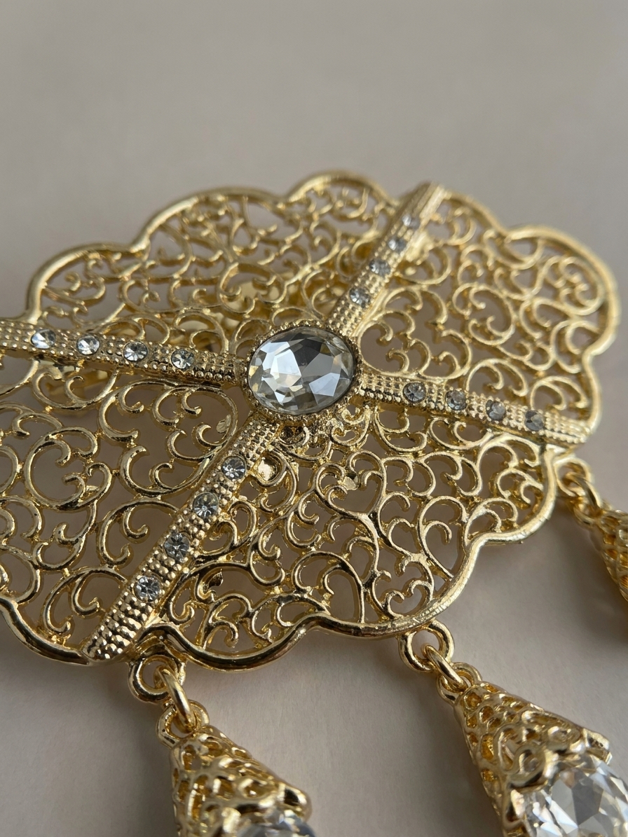 Broche Orientale Lina - detail zoom