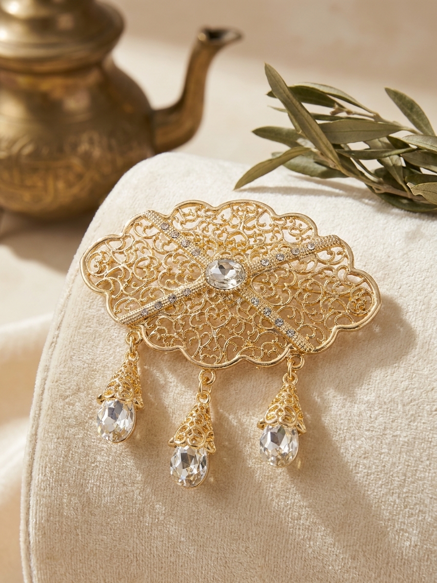 Broche Orientale Lina - lifestyle