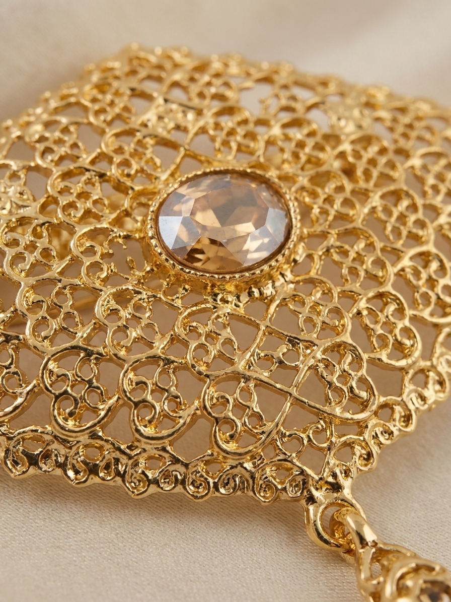 Broche Orientale Aziza - detail zoom