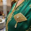Broche Orientale Aziza - worn festive