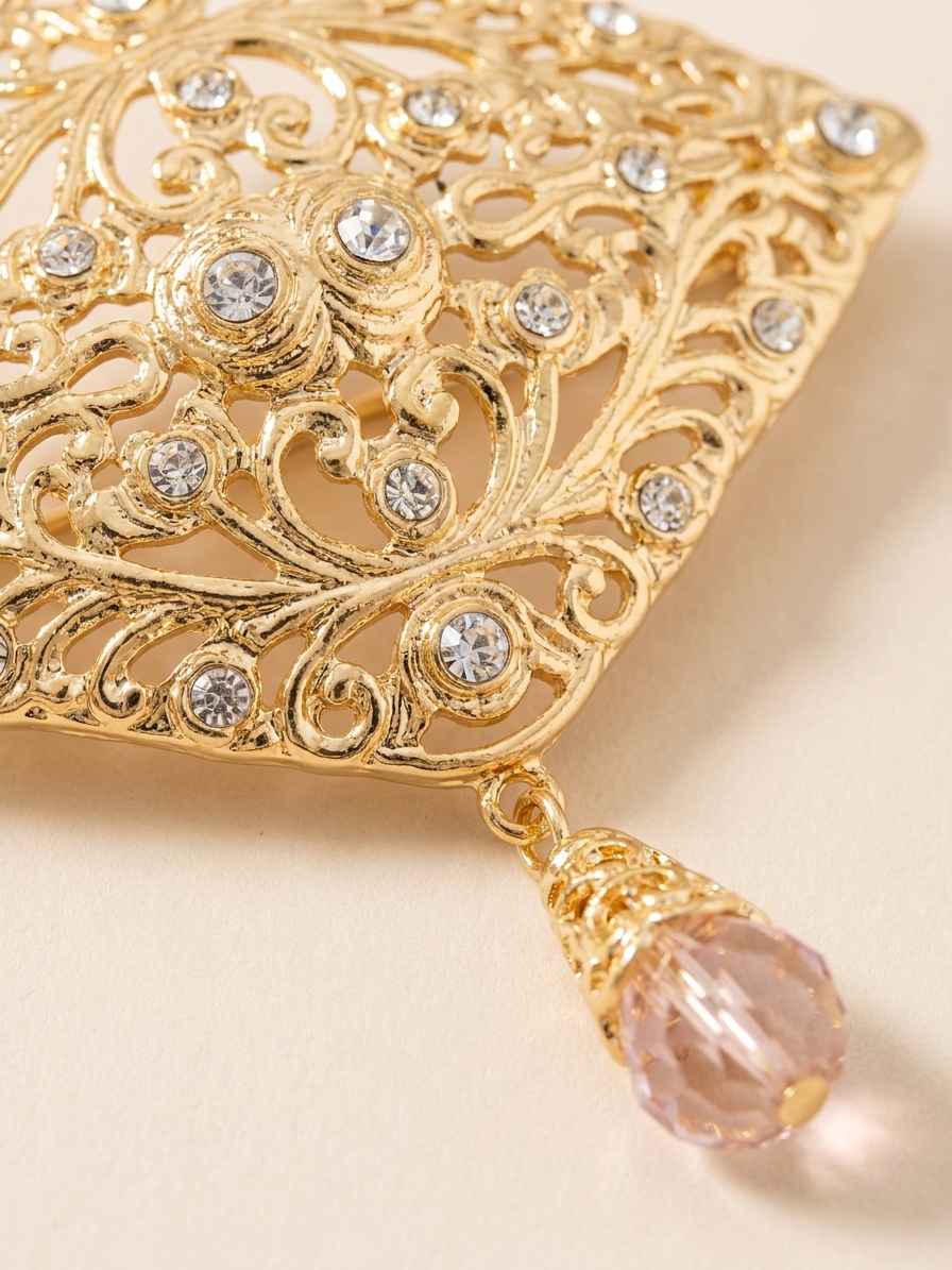 Broche Ornementale Kenza - detail zoom