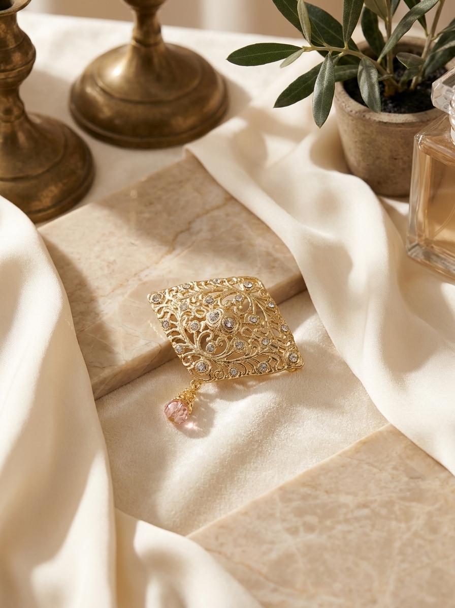 Broche Ornementale Kenza - lifestyle