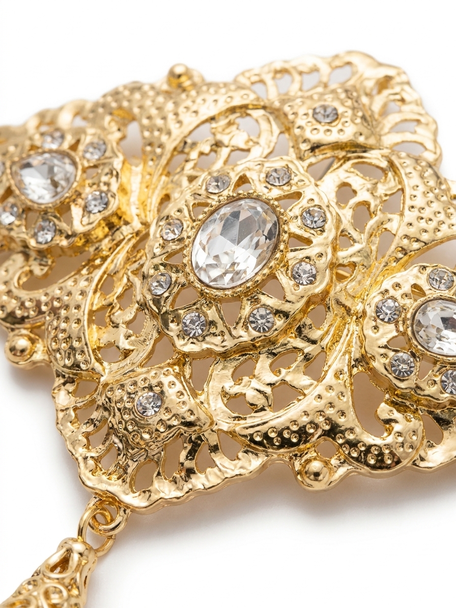 Broche Orientale Asmaa - detail zoom