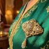Broche Orientale Asmaa - worn festive