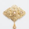 Broche Orientale Asmaa - main white