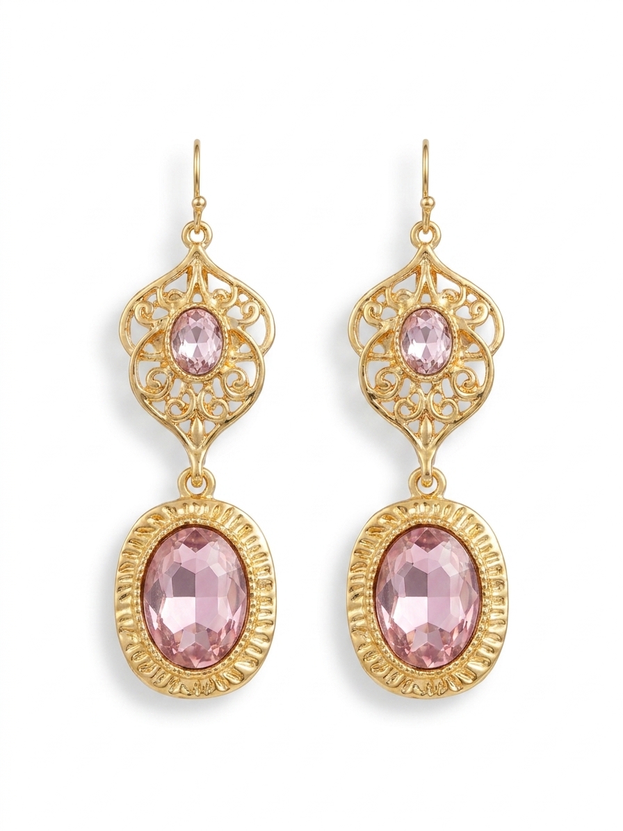 Boucles Élégance Orientale - main white