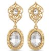 Boucles Élégance Orientale - main white