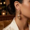 Boucles Élégance Orientale - worn festive