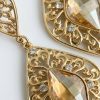 Boucles d'Oreilles Pendantes Style Oriental - detail zoom