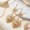 Boucles d'Oreilles Pendantes Style Oriental - lifestyle