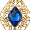 Boucles d'Oreilles Pendantes Style Oriental - detail zoom
