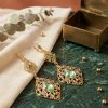 Boucles d'Oreilles Pendantes Style Oriental - lifestyle