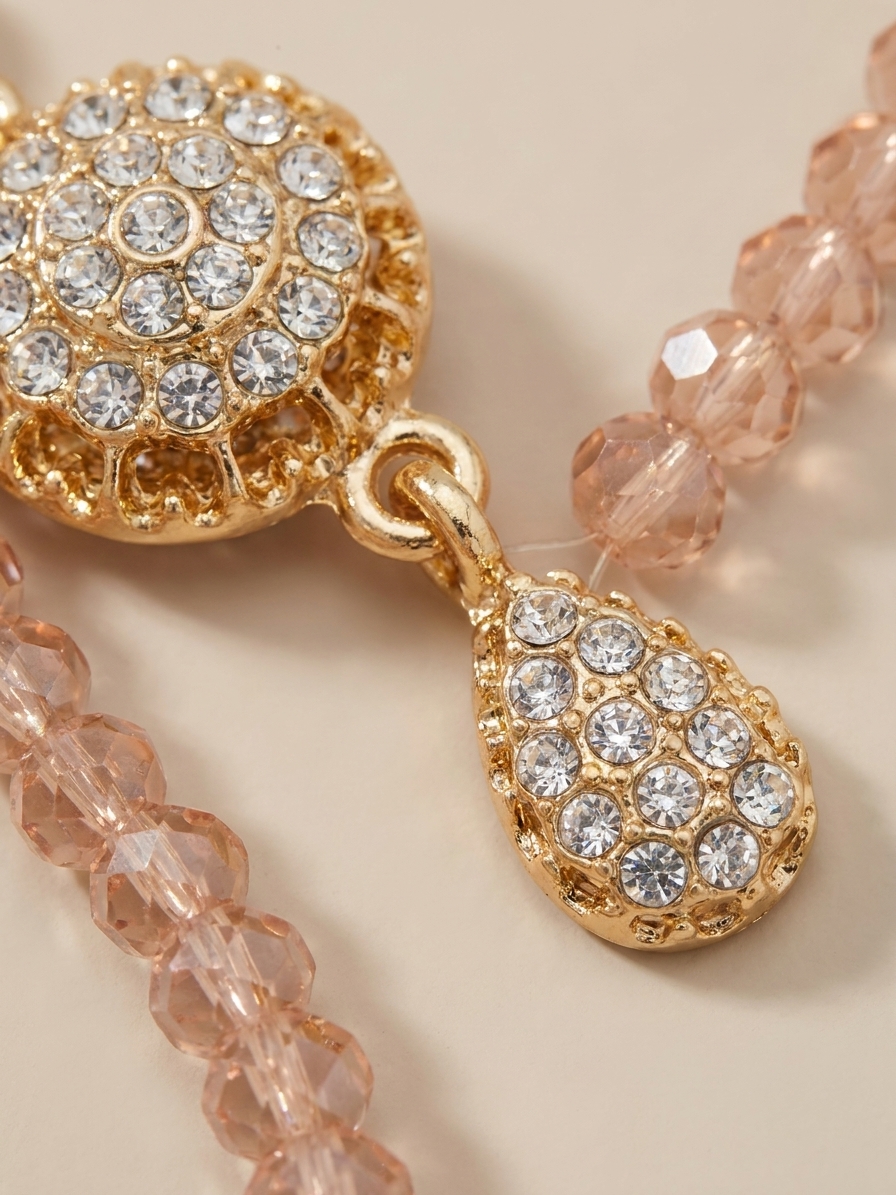 Parure de Cérémonie d'Inspiration Orientale - detail zoom