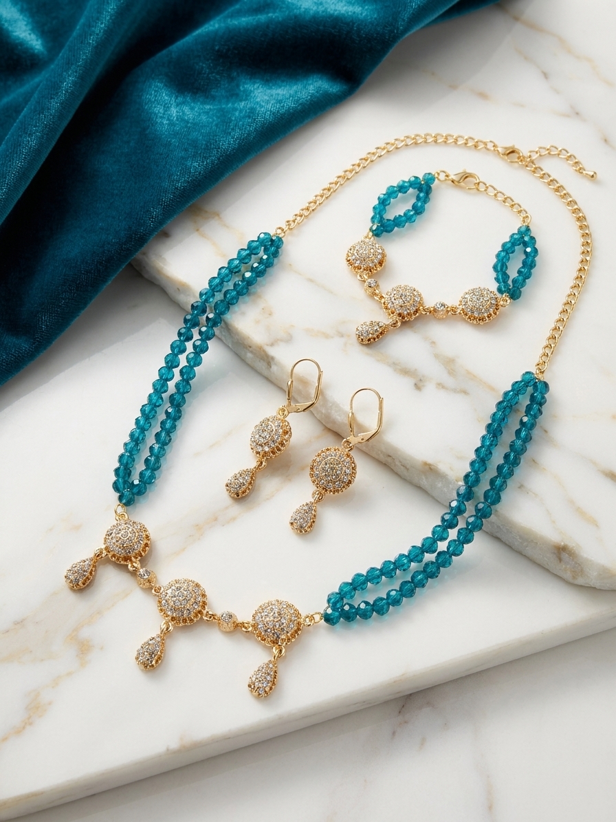 Parure de Cérémonie d'Inspiration Orientale - lifestyle