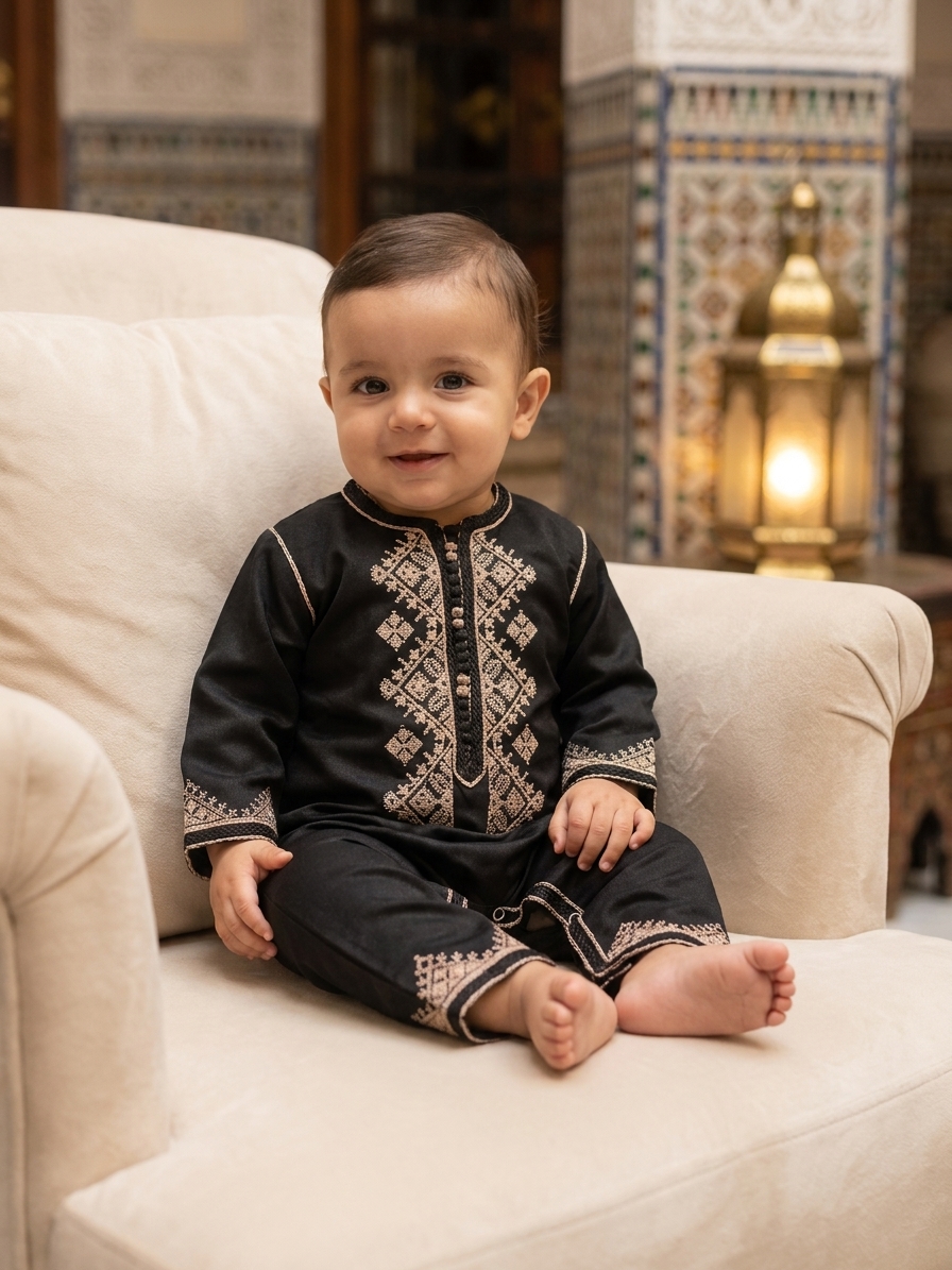 snp-img-1287 Ensemble Petit Sultan - worn festive