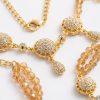 Parure de Bijoux Scintillante au Style Oriental - detail zoom