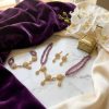 Parure de Bijoux Orientale aux Détails Scintillants - lifestyle