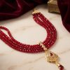 Collier Multi-Rangs avec Pendentif Filigrane - lifestyle