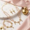 Parure de Bijoux Orientale aux Détails Scintillants - lifestyle