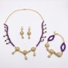Parure de Bijoux Scintillante au Style Oriental - main white