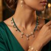 Parure de Bijoux Scintillante au Style Oriental - worn festive