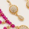 Parure de Bijoux Scintillante au Style Oriental - detail zoom