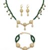 Parure de Bijoux Scintillante au Style Oriental - main white