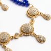 Parure de Bijoux Orientale aux Détails Scintillants - detail zoom